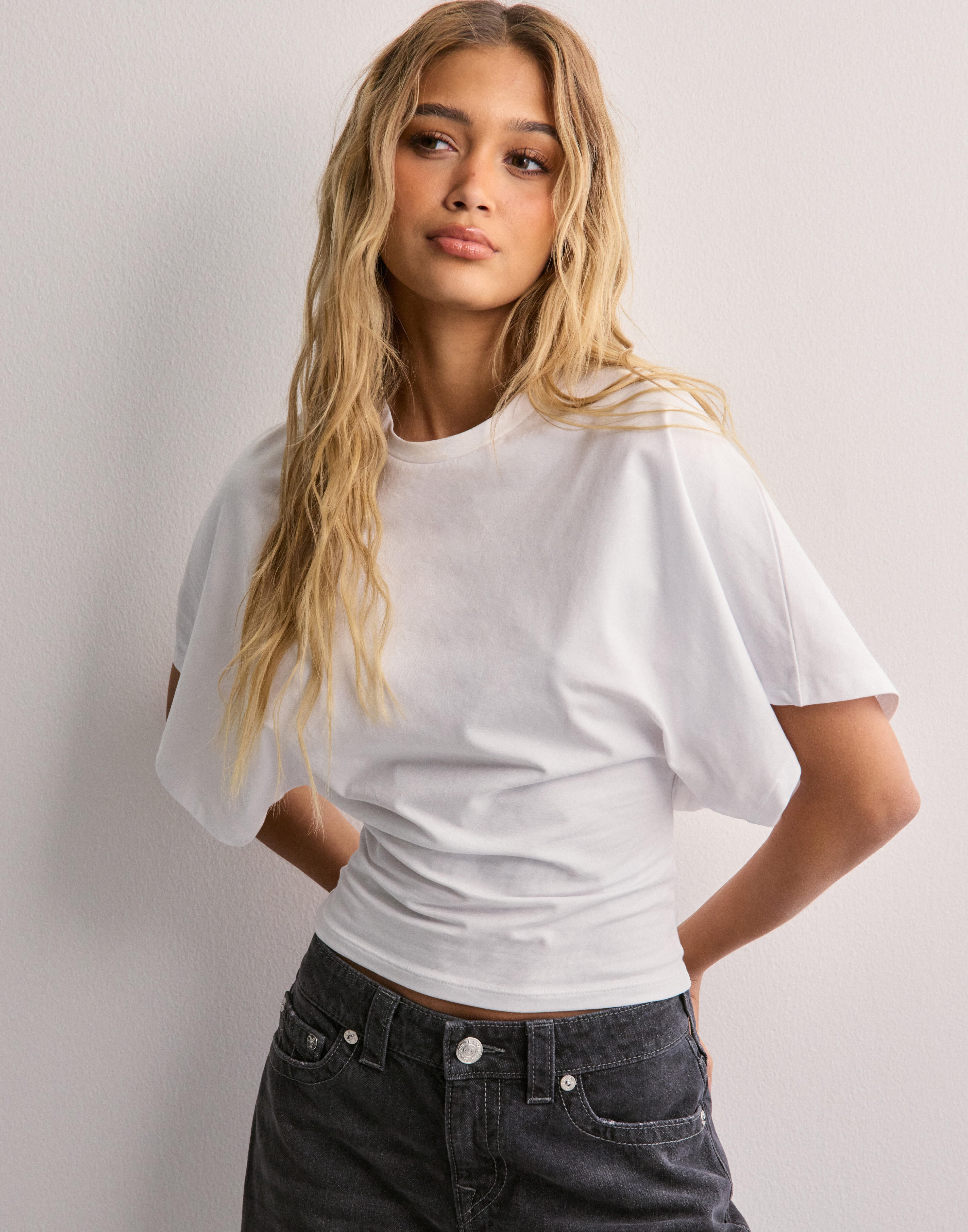 Fitted Wide Sleeve Tee